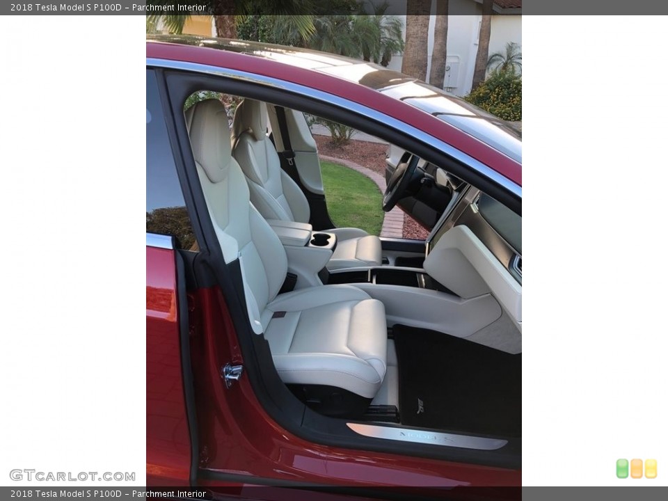 Parchment 2018 Tesla Model S Interiors