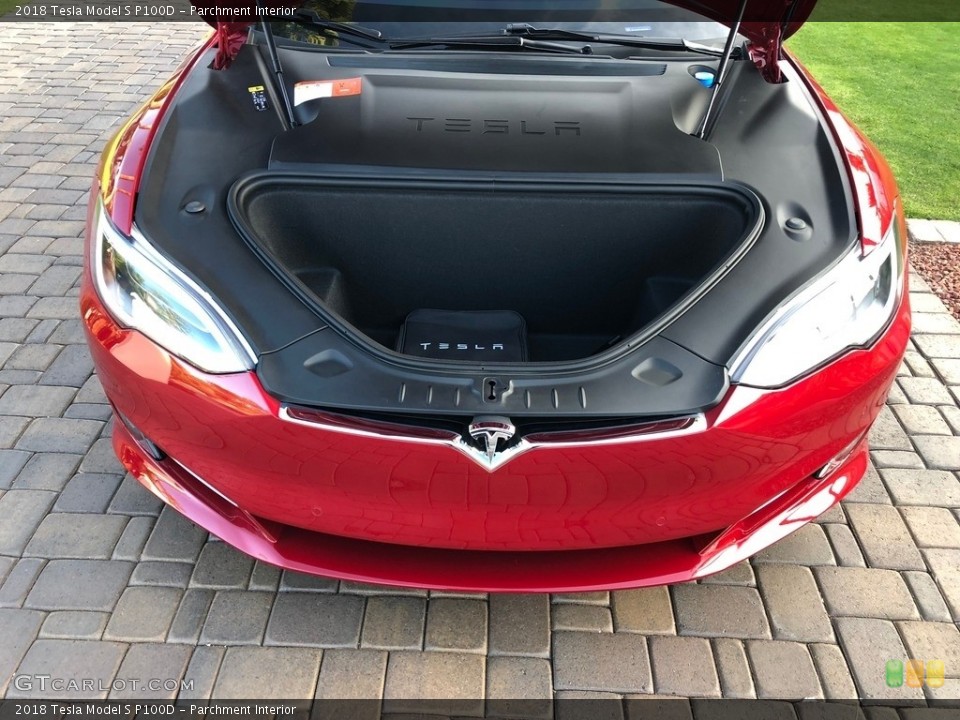 Parchment Interior Trunk for the 2018 Tesla Model S P100D #130617738