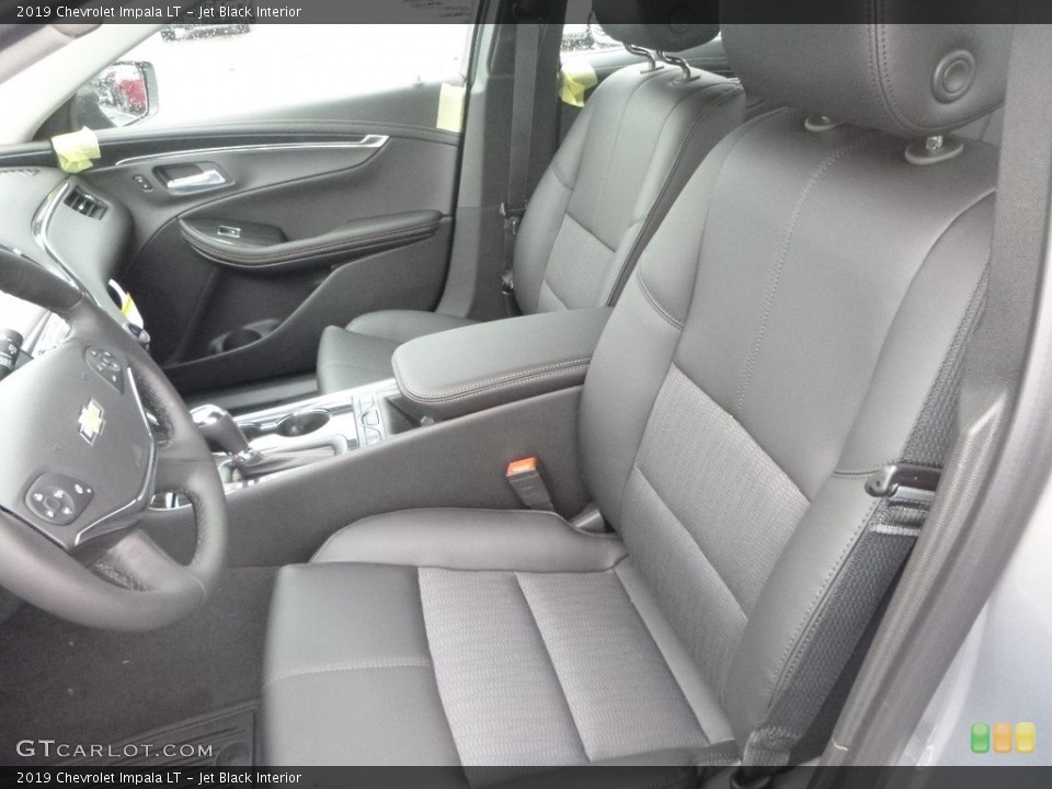 Jet Black Interior Front Seat for the 2019 Chevrolet Impala LT #130619979