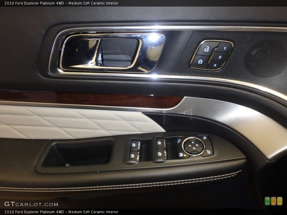 Medium Soft Ceramic Interior Controls for the 2019 Ford Explorer Platinum 4WD #130624551