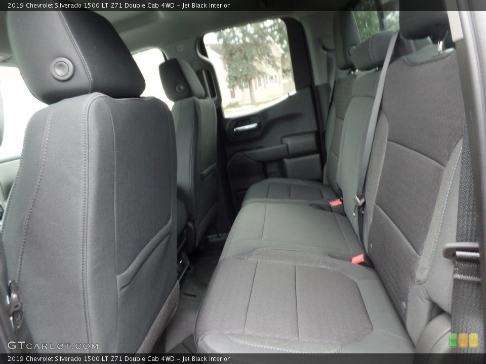 Jet Black Interior Rear Seat for the 2019 Chevrolet Silverado 1500 LT Z71 Double Cab 4WD #130624908