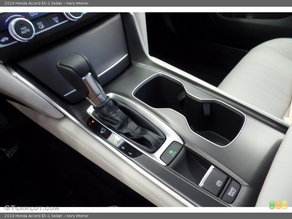 Ivory Interior Transmission for the 2019 Honda Accord EX-L Sedan #130629222