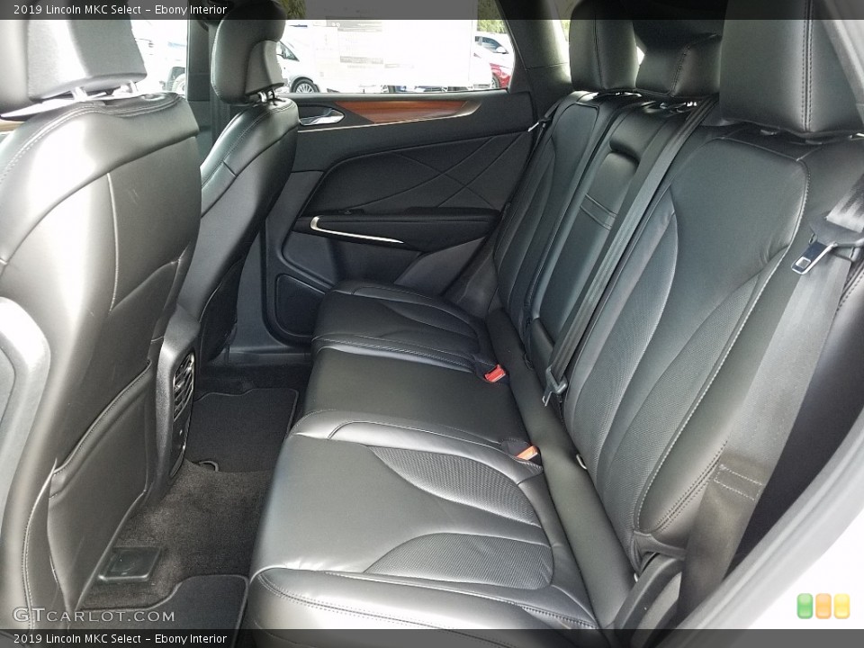 Ebony Interior Rear Seat for the 2019 Lincoln MKC Select #130630116