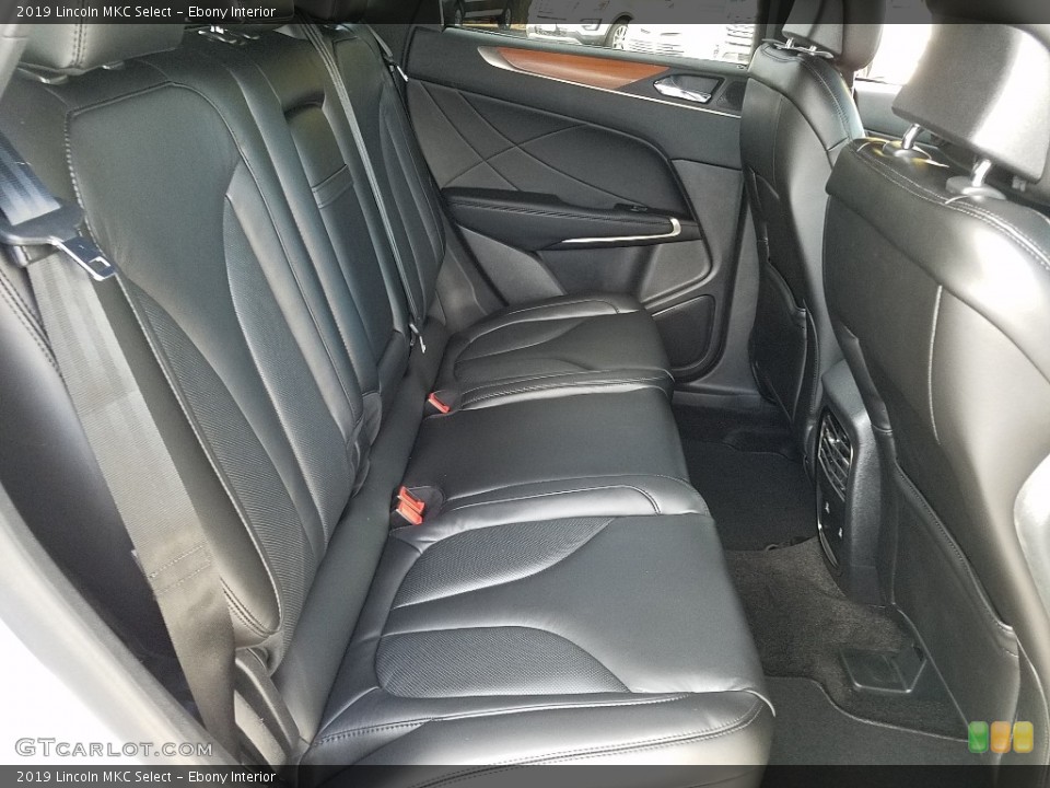Ebony Interior Rear Seat for the 2019 Lincoln MKC Select #130630152