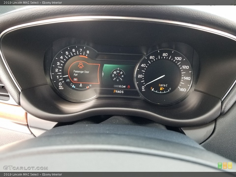 Ebony Interior Gauges for the 2019 Lincoln MKC Select #130630248
