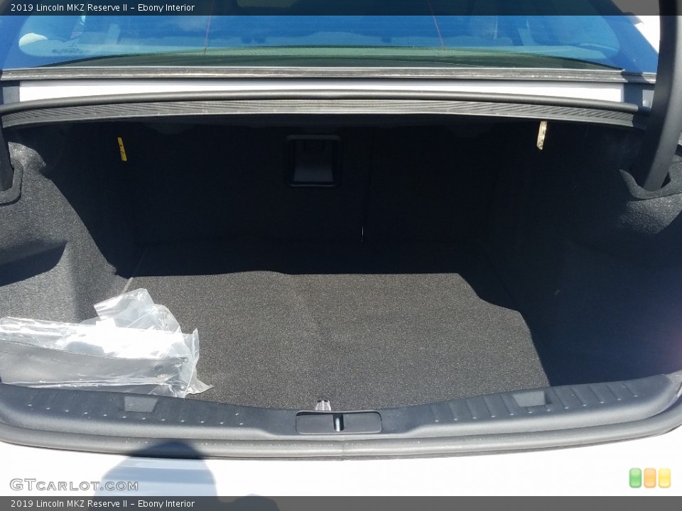 Ebony Interior Trunk for the 2019 Lincoln MKZ Reserve II #130631043