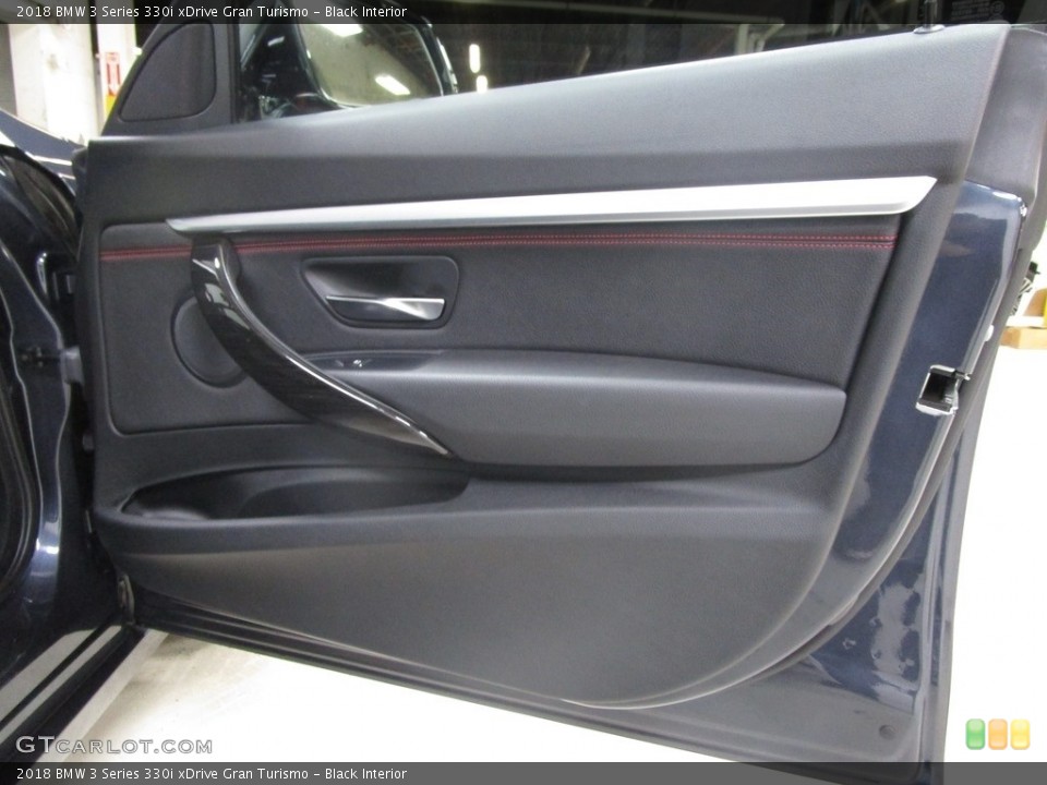 Black Interior Door Panel for the 2018 BMW 3 Series 330i xDrive Gran Turismo #130634496