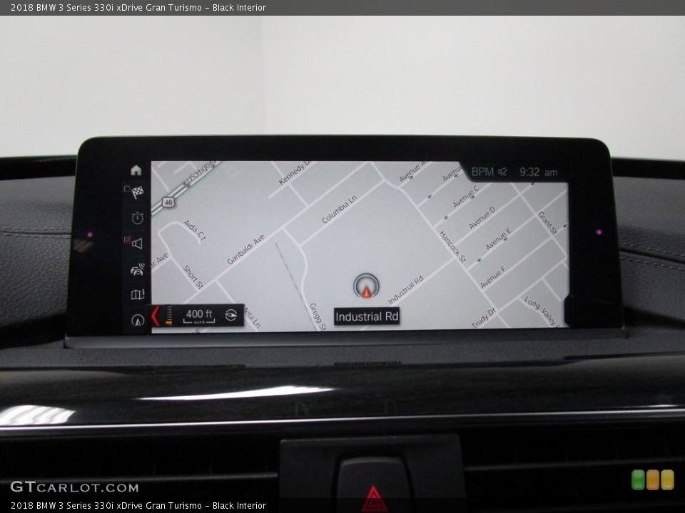 Black Interior Navigation for the 2018 BMW 3 Series 330i xDrive Gran Turismo #130634694