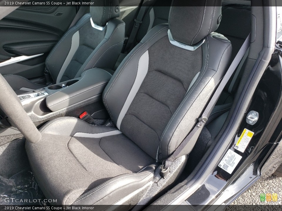 Jet Black Interior Front Seat for the 2019 Chevrolet Camaro SS Coupe #130637718