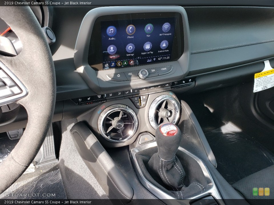 Jet Black Interior Transmission for the 2019 Chevrolet Camaro SS Coupe #130637751