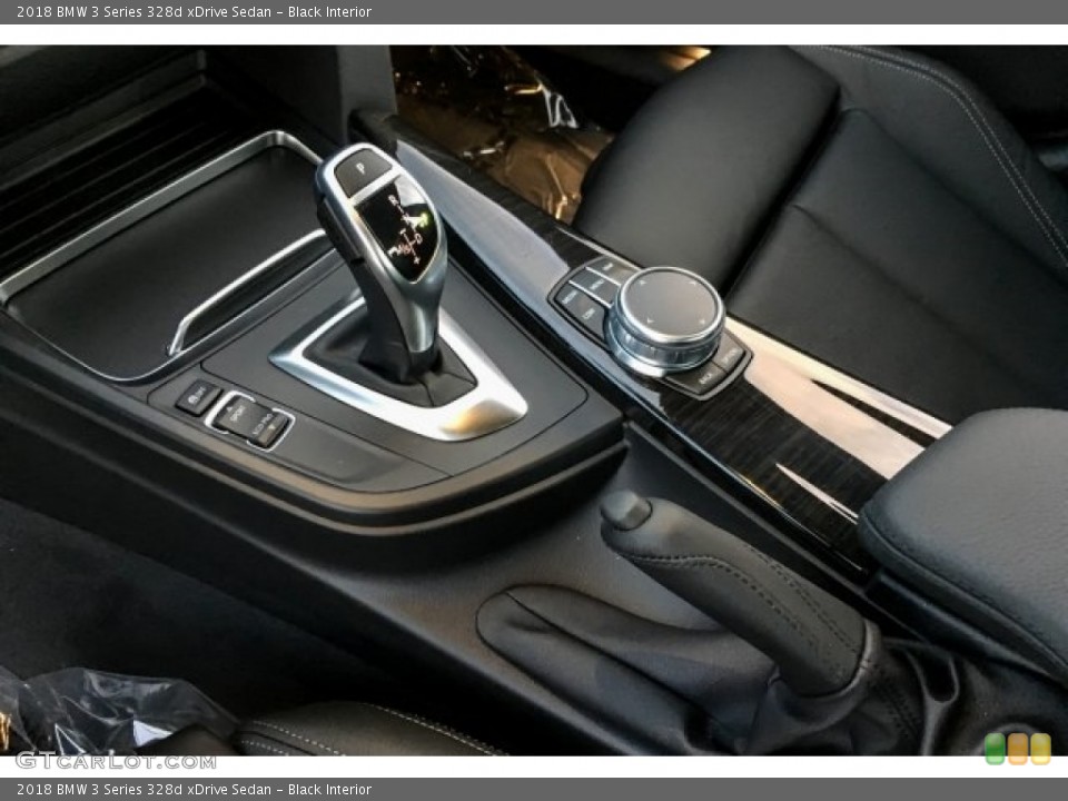 Black Interior Transmission for the 2018 BMW 3 Series 328d xDrive Sedan #130640913