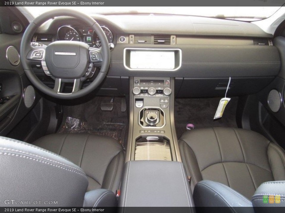 Ebony Interior Dashboard for the 2019 Land Rover Range Rover Evoque SE #130641345
