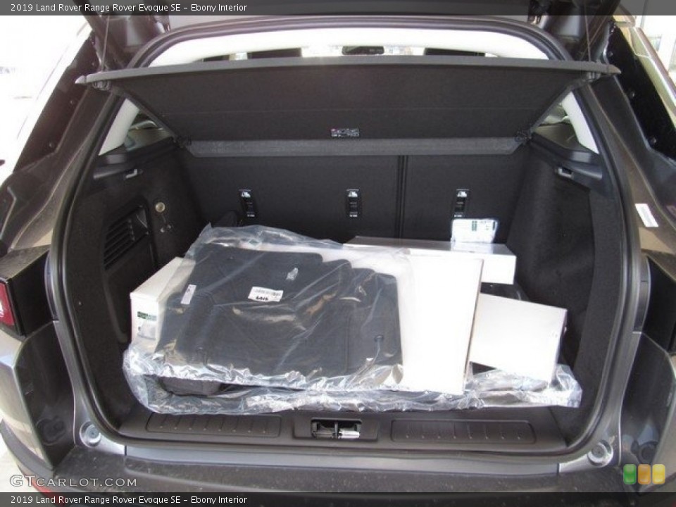Ebony Interior Trunk for the 2019 Land Rover Range Rover Evoque SE #130641585