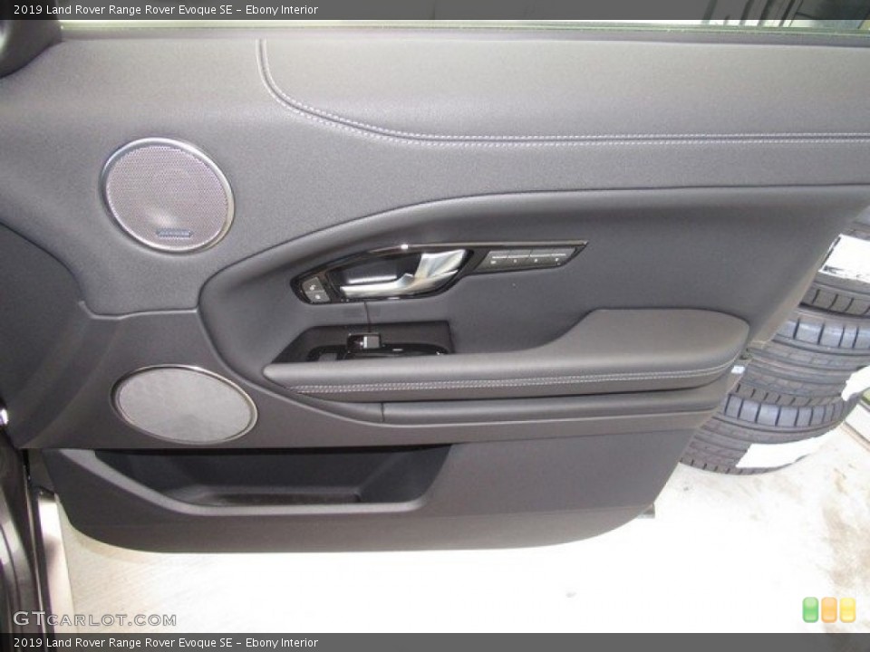 Ebony Interior Door Panel for the 2019 Land Rover Range Rover Evoque SE #130641636