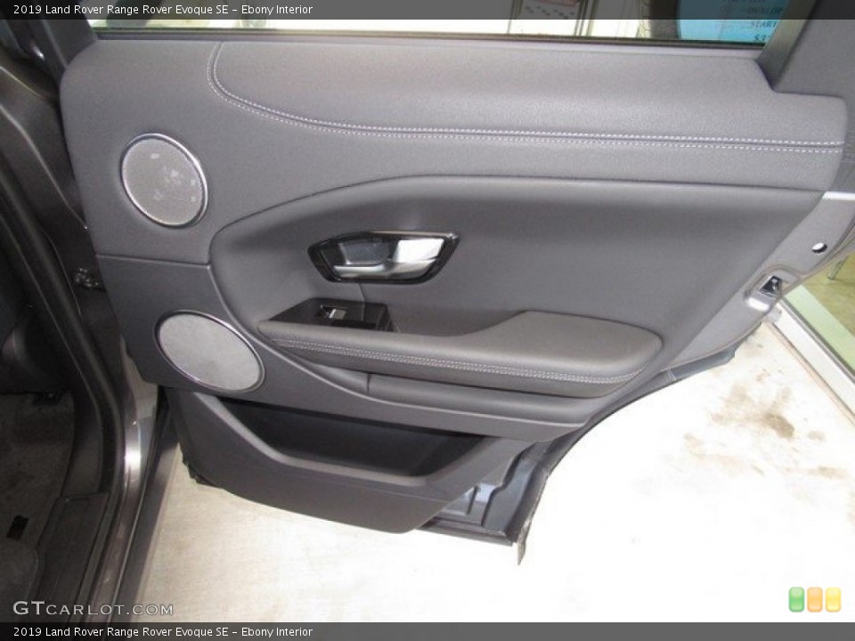 Ebony Interior Door Panel for the 2019 Land Rover Range Rover Evoque SE #130641648