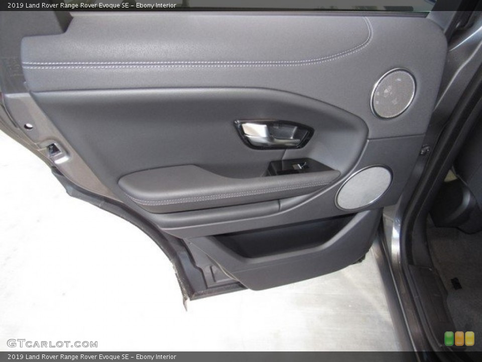 Ebony Interior Door Panel for the 2019 Land Rover Range Rover Evoque SE #130641660
