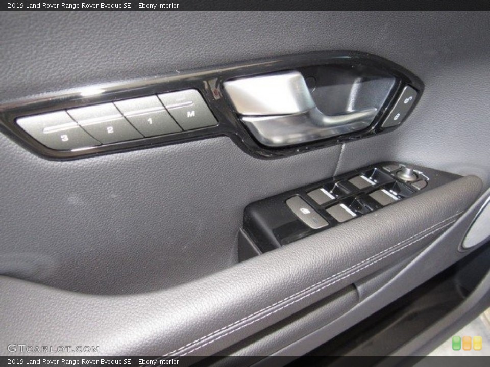 Ebony Interior Controls for the 2019 Land Rover Range Rover Evoque SE #130641696