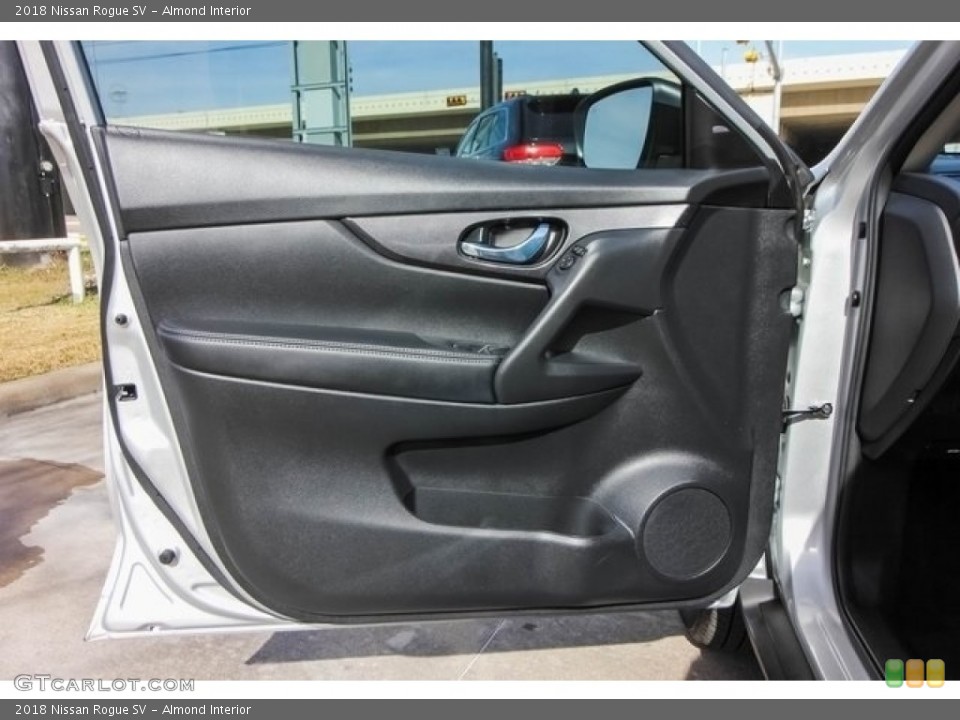 Almond Interior Door Panel for the 2018 Nissan Rogue SV #130642686