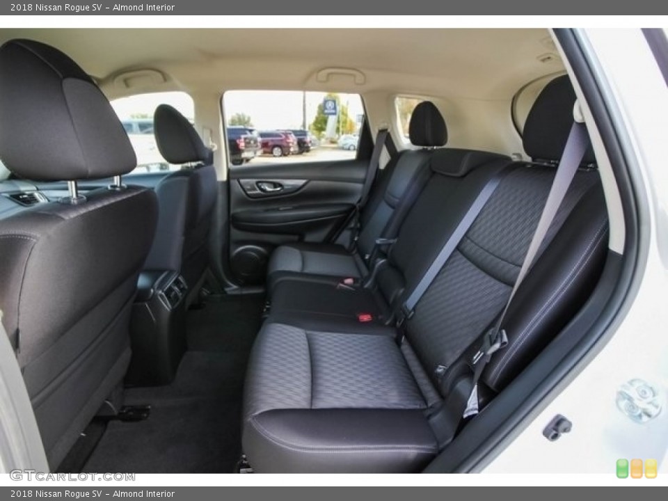 Almond Interior Rear Seat for the 2018 Nissan Rogue SV #130642742