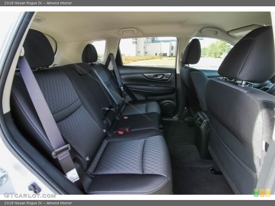 Almond Interior Rear Seat for the 2018 Nissan Rogue SV #130642812