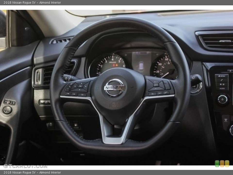Almond Interior Steering Wheel for the 2018 Nissan Rogue SV #130642905