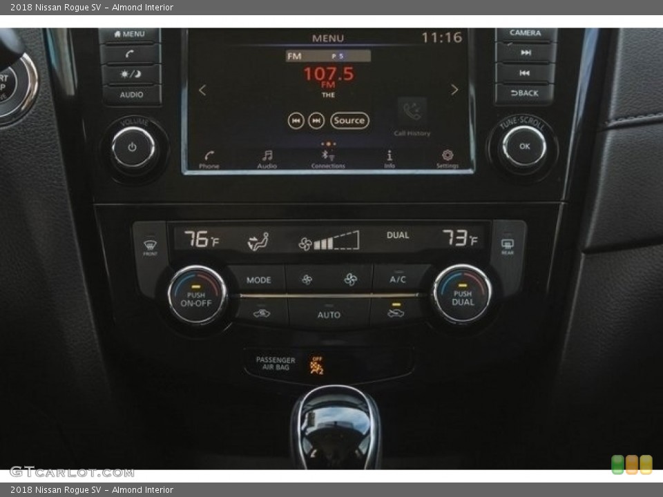 Almond Interior Controls for the 2018 Nissan Rogue SV #130642941