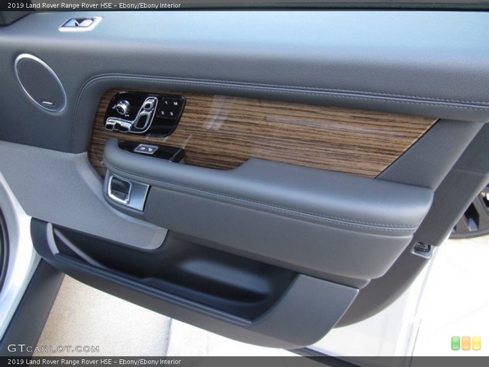 Ebony/Ebony Interior Door Panel for the 2019 Land Rover Range Rover HSE #130642983