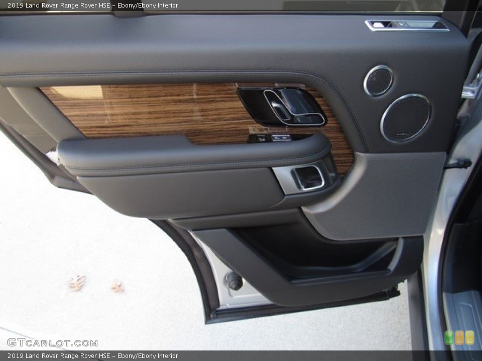 Ebony/Ebony Interior Door Panel for the 2019 Land Rover Range Rover HSE #130643106