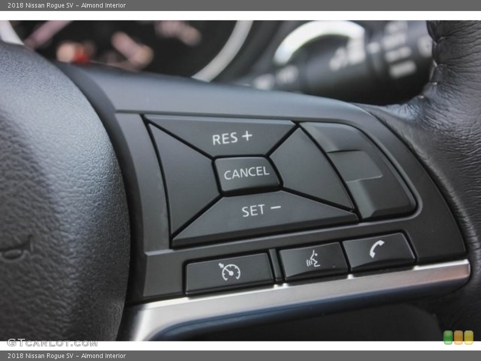 Almond Interior Steering Wheel for the 2018 Nissan Rogue SV #130643139