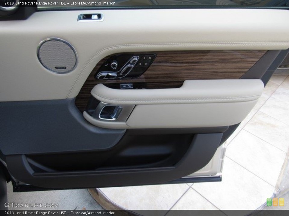 Espresso/Almond Interior Door Panel for the 2019 Land Rover Range Rover HSE #130644606