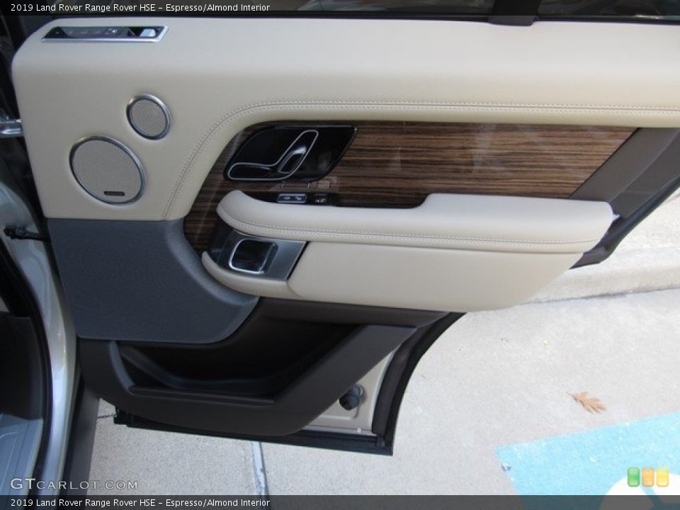Espresso/Almond Interior Door Panel for the 2019 Land Rover Range Rover HSE #130644642