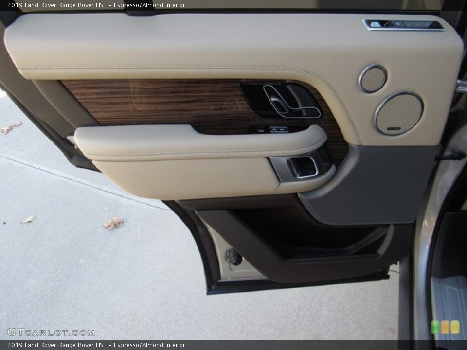 Espresso/Almond Interior Door Panel for the 2019 Land Rover Range Rover HSE #130644702