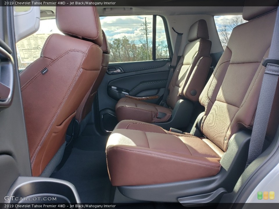 Jet Black/Mahogany Interior Rear Seat for the 2019 Chevrolet Tahoe Premier 4WD #130657916