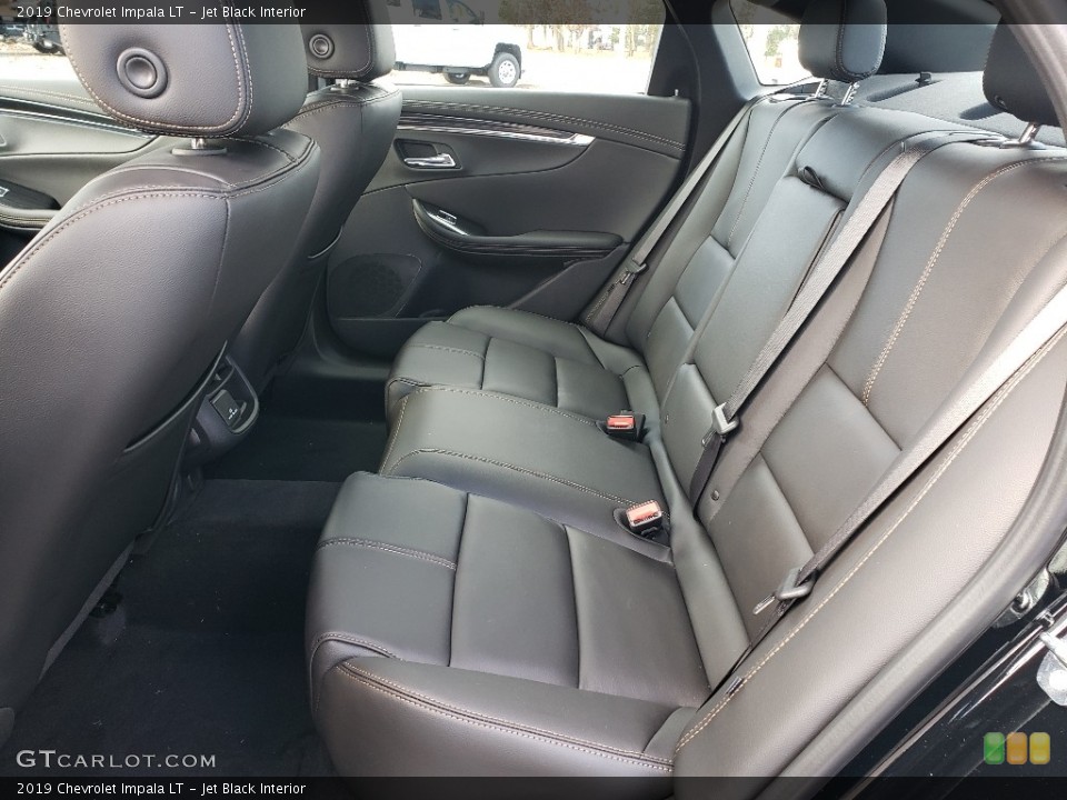 Jet Black Interior Rear Seat for the 2019 Chevrolet Impala LT #130658612