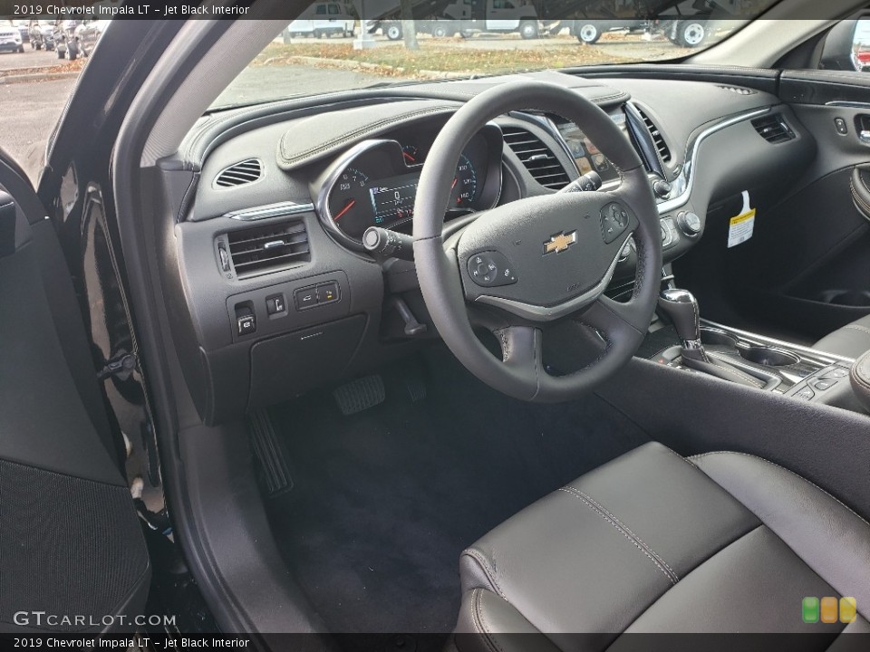 Jet Black Interior Front Seat for the 2019 Chevrolet Impala LT #130658654