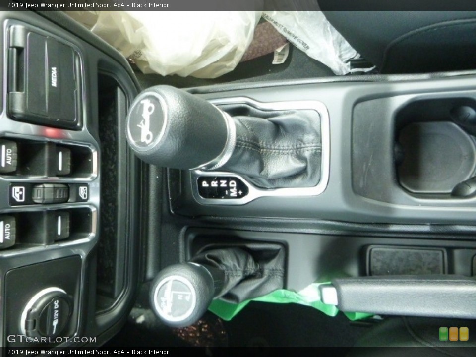 Black Interior Transmission for the 2019 Jeep Wrangler Unlimited Sport 4x4 #130660640