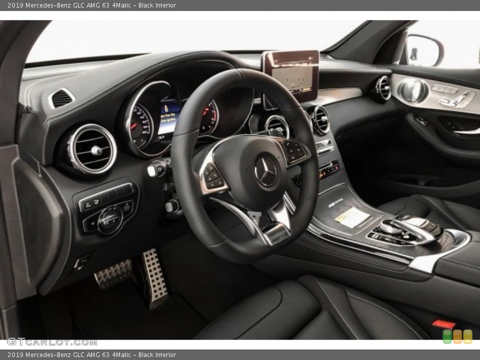Black Interior Dashboard for the 2019 Mercedes-Benz GLC AMG 63 4Matic #130662452