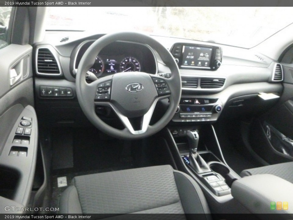 Black Interior Photo for the 2019 Hyundai Tucson Sport AWD #130663007