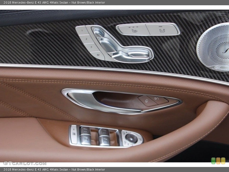 Nut Brown/Black Interior Door Panel for the 2018 Mercedes-Benz E 43 AMG 4Matic Sedan #130664066