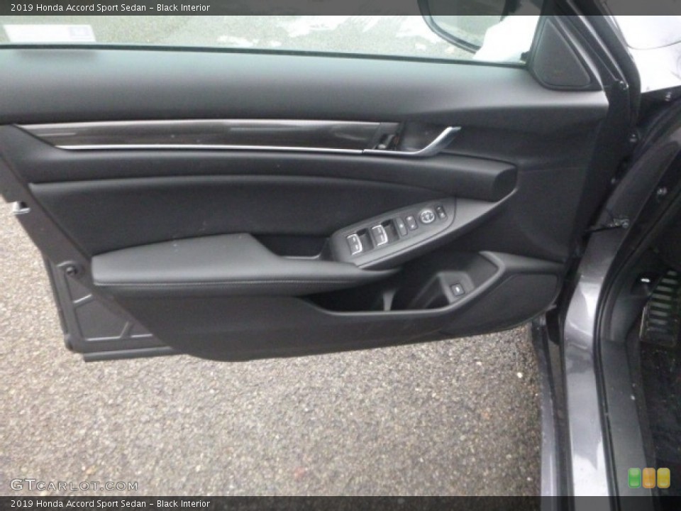 Black Interior Door Panel for the 2019 Honda Accord Sport Sedan #130676720