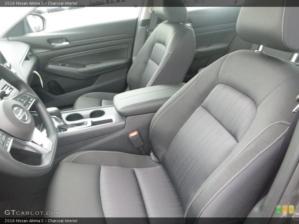 Charcoal Interior Front Seat for the 2019 Nissan Altima S #130685758