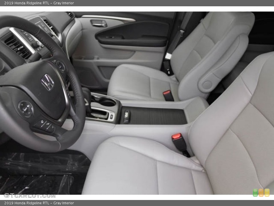 Gray Interior Front Seat for the 2019 Honda Ridgeline RTL #130691810
