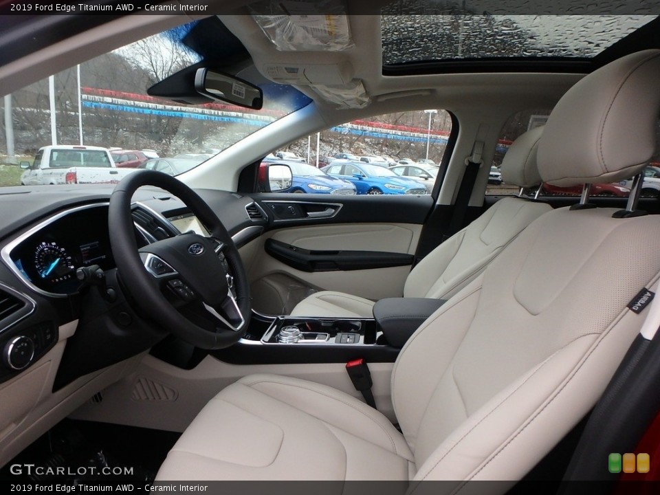 Ceramic Interior Front Seat for the 2019 Ford Edge Titanium AWD #130695517