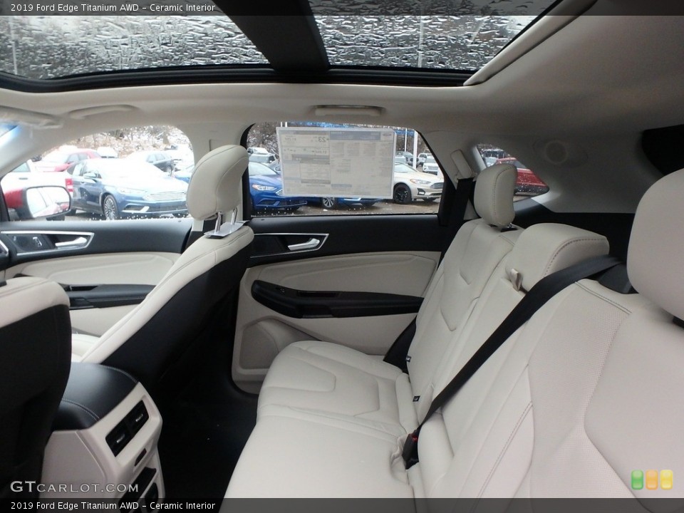 Ceramic Interior Rear Seat for the 2019 Ford Edge Titanium AWD #130695538