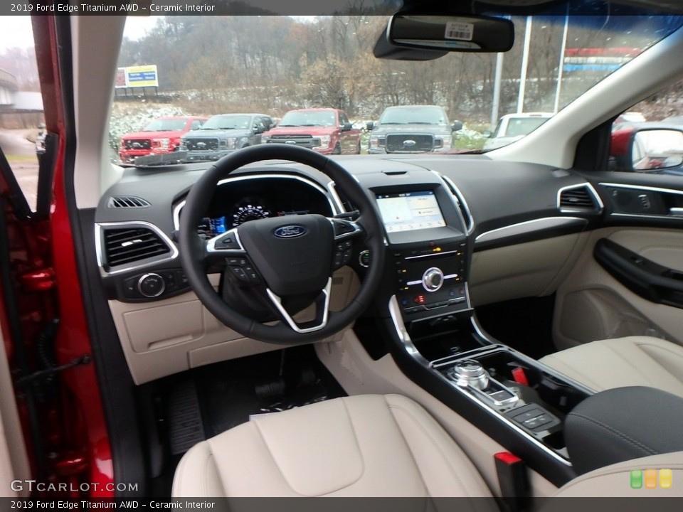 Ceramic Interior Dashboard for the 2019 Ford Edge Titanium AWD #130695568