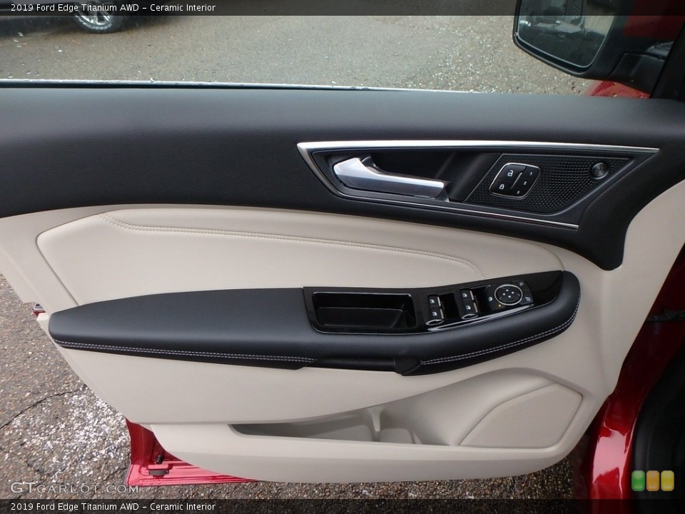 Ceramic Interior Door Panel for the 2019 Ford Edge Titanium AWD #130695589