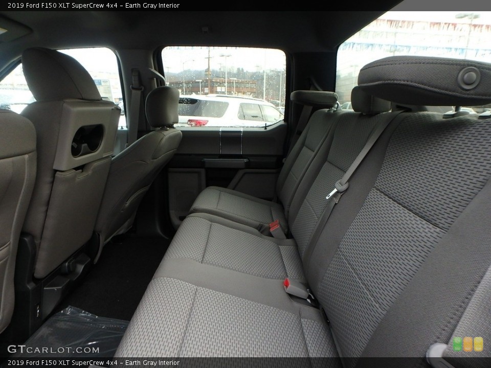 Earth Gray Interior Rear Seat for the 2019 Ford F150 XLT SuperCrew 4x4 #130696093