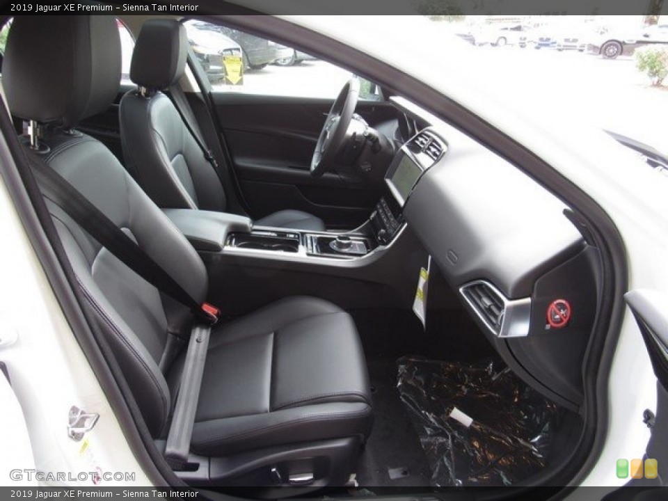 Sienna Tan Interior Front Seat for the 2019 Jaguar XE Premium #130697458