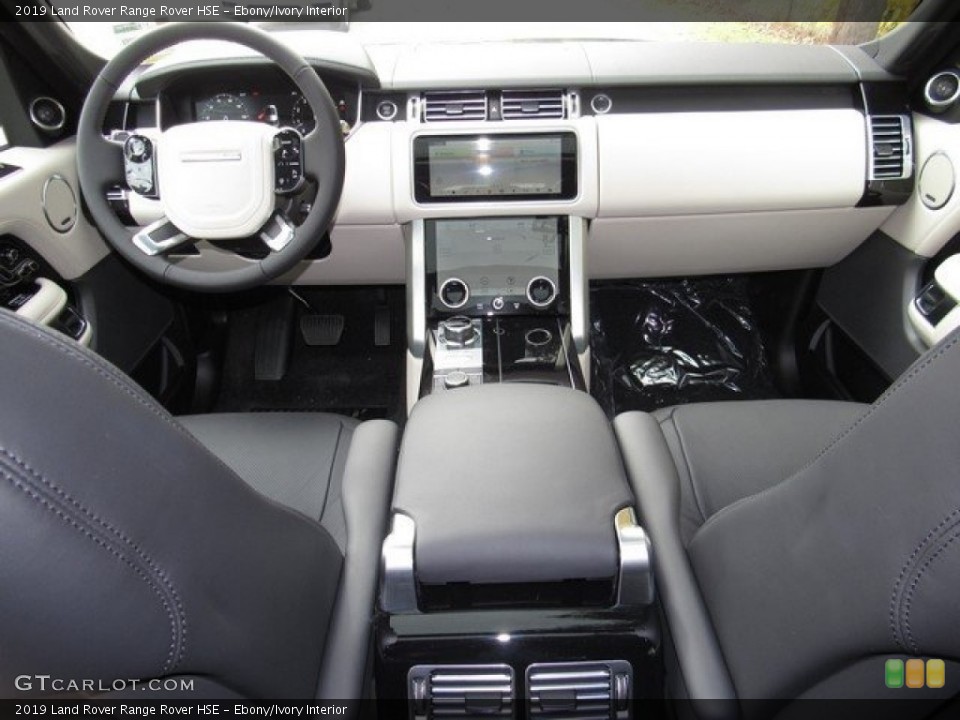 Ebony/Ivory Interior Dashboard for the 2019 Land Rover Range Rover HSE #130698044