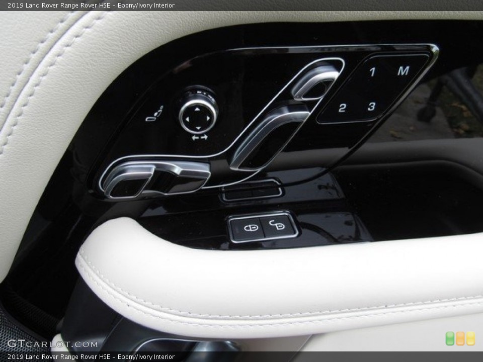 Ebony/Ivory Interior Controls for the 2019 Land Rover Range Rover HSE #130698382